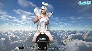 ava sinclaire's heavenly body rides sybian like a dream