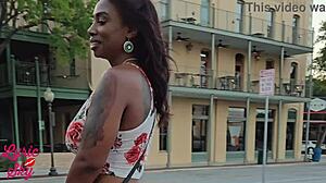 bbc couple pounds her fat ebony ass after date