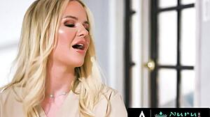 Nuru masseuse Slimthick Vic rides client cowgirl after breakup