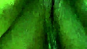 Ebony wife rams toys deep in her fat ass for wild solo anal