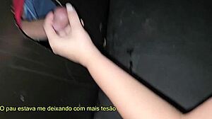 Glory Hole Big Black Cock Fuck