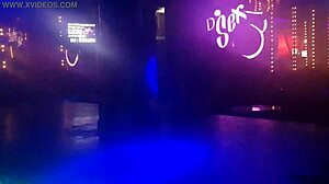 Eighteen-Year-Old Latina's Steamy Table Dance