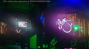 Eighteen-Year-Old Latina's Steamy Table Dance