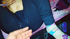 crazy indian teen village girl rides cock tight pussy first time