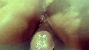 hubby left for work so friend pumps my pussy full of cum!