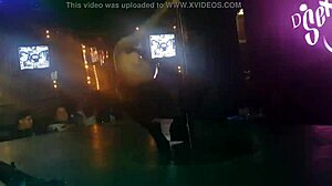 Eighteen-Year-Old Latina's Steamy Table Dance