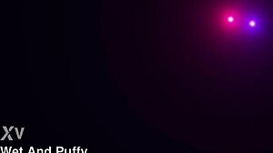 freya dee tests toys on big pussy lips