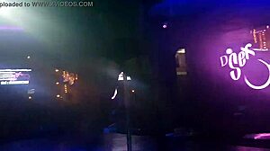 Eighteen-Year-Old Latina's Steamy Table Dance