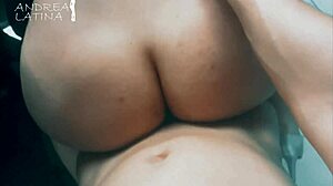 Boss Dumps Cum On Curvy Latina Secretary's Big Ass