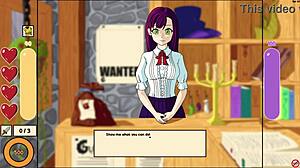 tutorial girl strips topless in monster incursion game