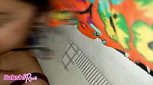 Desi Presses Stepmom Big Tits Nipples On Lund Bedroom Night