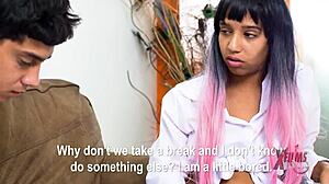 hey students, ditch books for big ass latina cowgirl fucking!