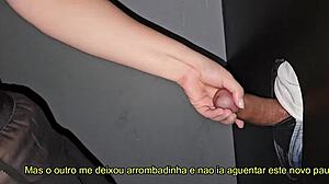 Glory Hole Big Black Cock Fuck