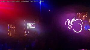 Eighteen-Year-Old Latina's Steamy Table Dance