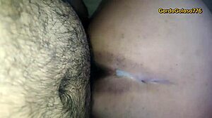 peruvian big natural tits bounce on huge ass in raw pounding