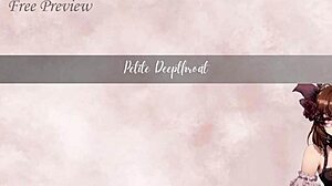 Double Cumshot Fills Mouth for Eager Swallow