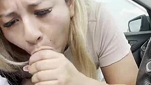 oh damn unknown girl hops right into my car!