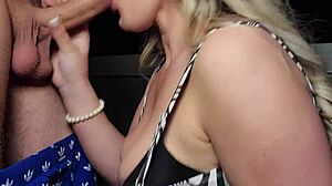 boss creampies blonde wife deep anal cumshot after balcony party roleplay