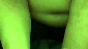 gf rubs my big hard cock while i try first prostate play milking cum pov