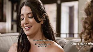 busty arabelle raphael meets sarah arabic for lusty lesbian play