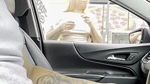 oh damn unknown girl hops right into my car!