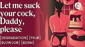 sub brat begs facial as daddy's toy bdsm 😈💦🔥 roleplay!!