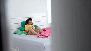 Virgin Stepdaughter Deepthroats Daddy's Huge Cock Pussy Fuck