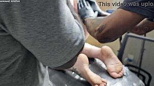 now my ass tattoo's bigger during this creampie 3some