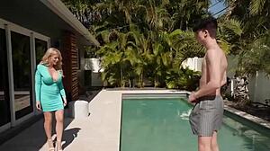 How's this busty anal stepmom's perfect pussy feel?