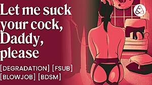 sub brat begs facial as daddy's toy bdsm 😈💦🔥 roleplay!!