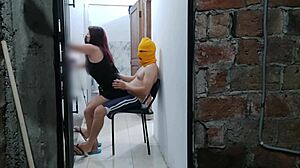 Neighbor, your saggy wet tits look amazing—wanna record our entrance hookup on phone?