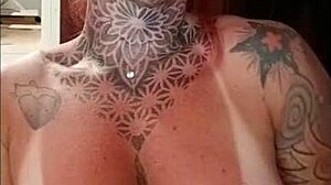 tanned redhead fitness babe flaunts athletic ass curves