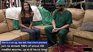 Aria Nicole's Fourth Pervy Doctor Session Tampa Hospital Vibrator Deepthroat