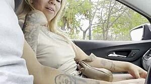 oh damn unknown girl hops right into my car!