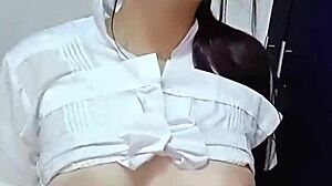 porno star sneaks homemade blowjob on stepdad's huge cock