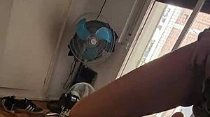 Boyfriend fucks latina ass raw without condom