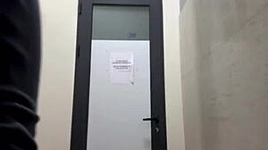 guy sneaks teen pussy fuck public closeup