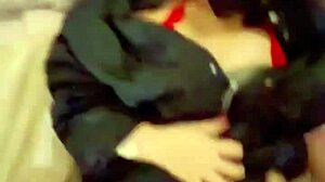 ngentot tante indo homemade blowjob until big black cock cums twice