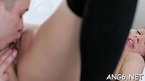 Mature Teen Bitch Drilled Hard Doggystyle in Perfect Body