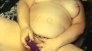 Milf Bra Drop Reveals Huge Nipples Cumming Hard