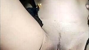 Brazilian Hottie's Big Ass Bent Over Doggystyle