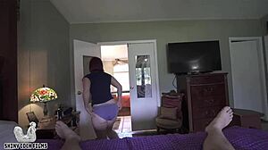 step-nephew pumps creampie into step-aunt jane cane as kyle balls films homemade taboo