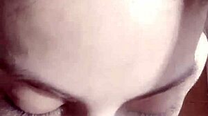 Cutie brunette teen facial cumshot homemade again