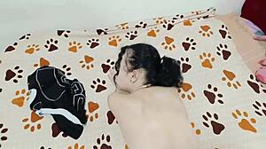 I pound my stepsister's tight pussy doggystyle until I creampie her deep pov