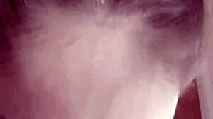 Cutie brunette teen facial cumshot homemade again