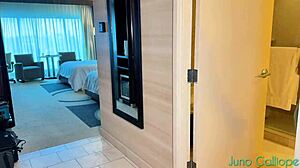 cheating wife takes rough anal in hotel room