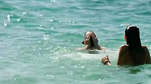 regina blandón flashes her perky tits in bikini during mexican hometown boyfriend scene