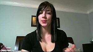 Jelena Jensen Vibes Pussy While Playing Big Tits