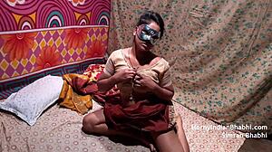 Horny Indian Wife Takes Huge Ass to Mouth Creampie Doggystyle Homemade