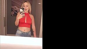 horny hotwife... cucks husband on vacation with bbc!!